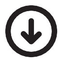 arror-circle-down-outline