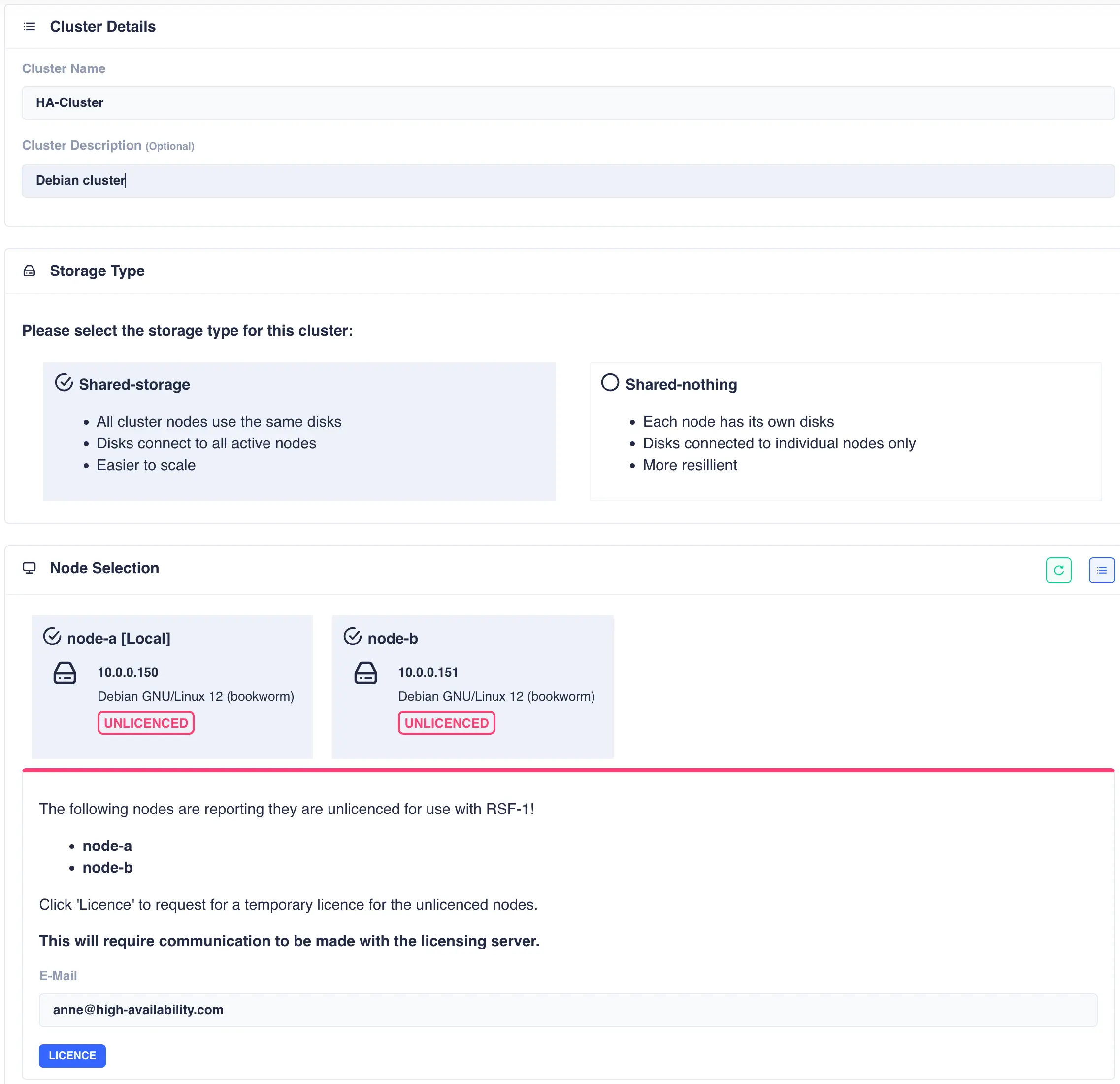 cluster-create-node-selection