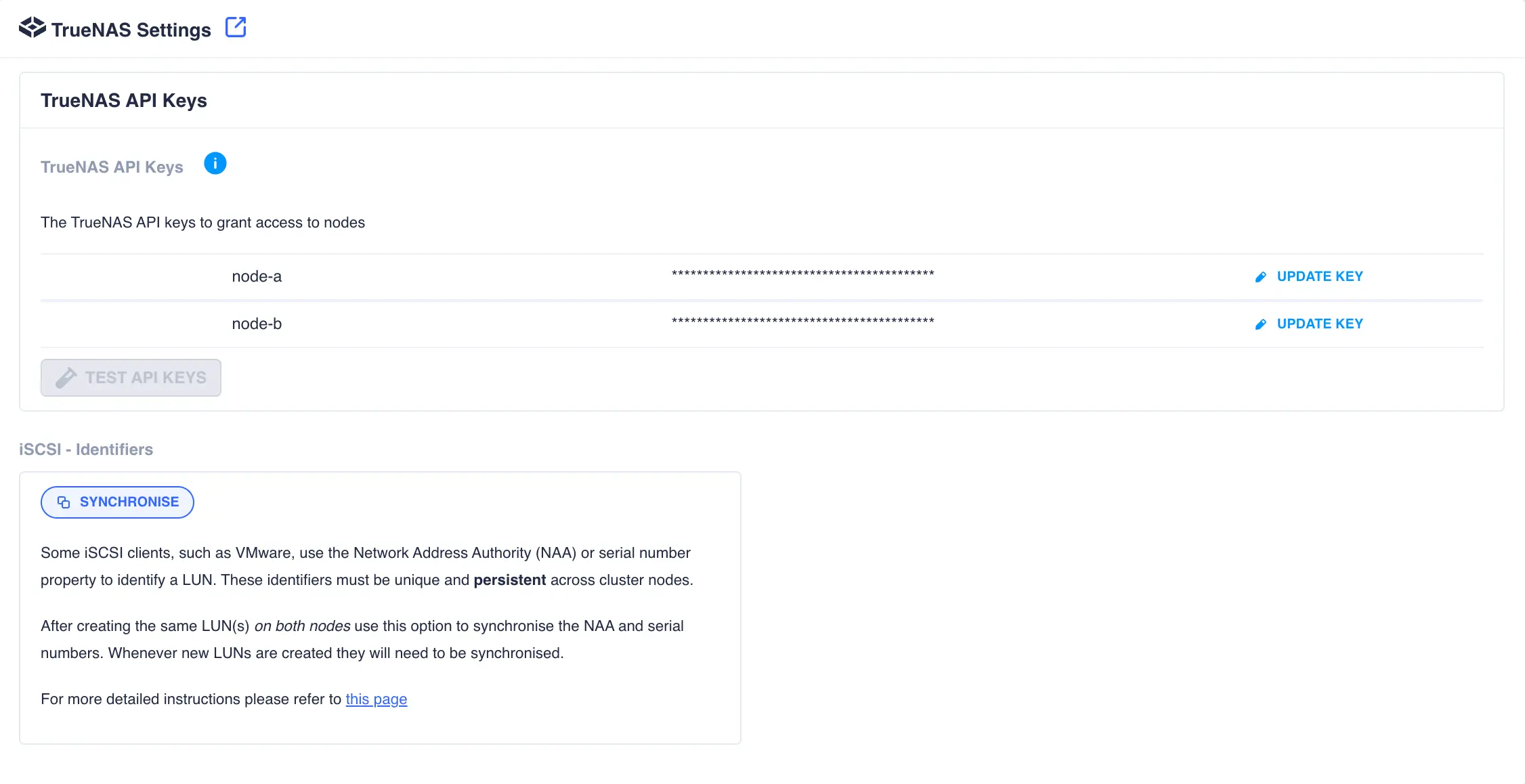 settings-truenas-main-window