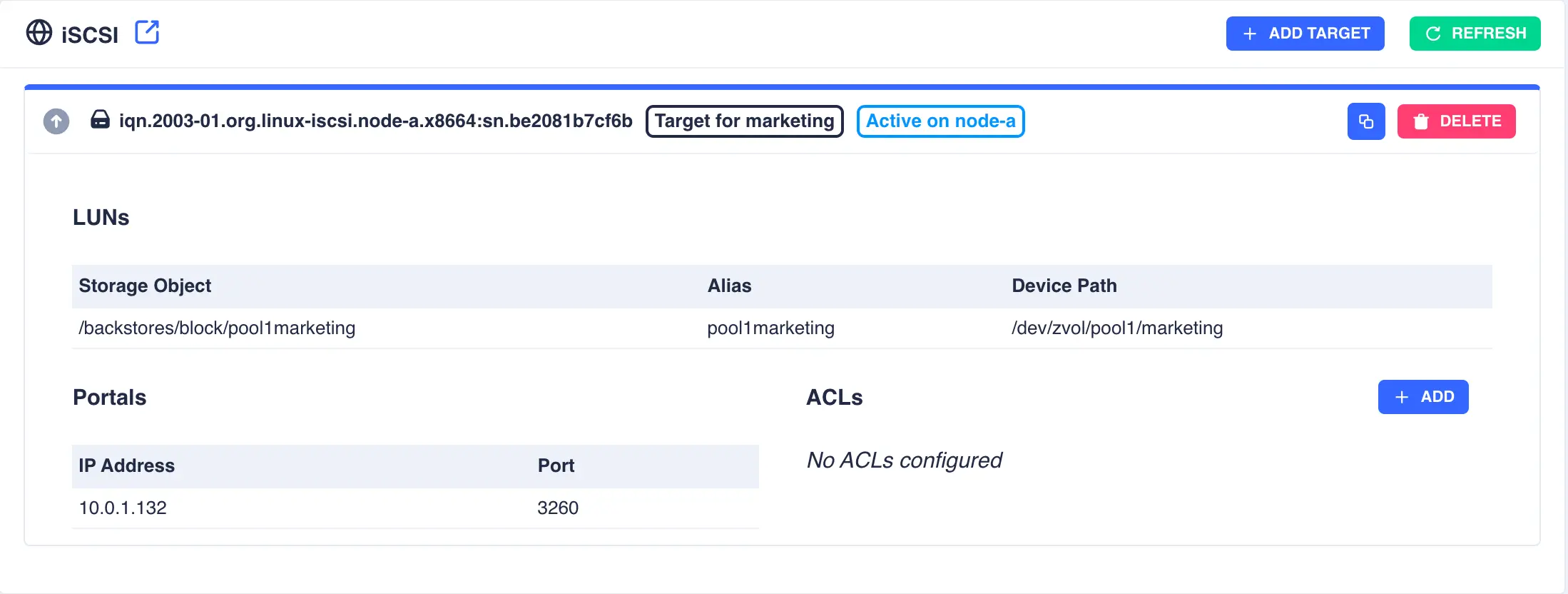 iscsi-target-list-one-member-expanded